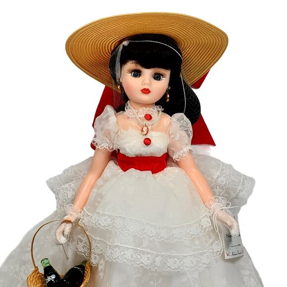 Madame Alexander Large Doll Nostalgia Coca Cola 17490 Vtg Collectible - Picture 9 of 16